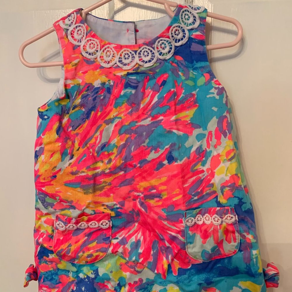 lilly pulitzer dress/bloomers (18-24)